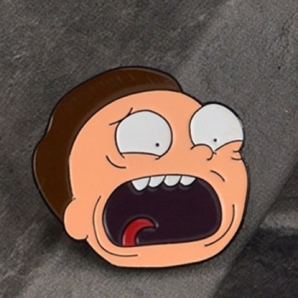 Set of 3 Rick and Morty Lapel Pins Pickle Rick - Picture 6 of 15